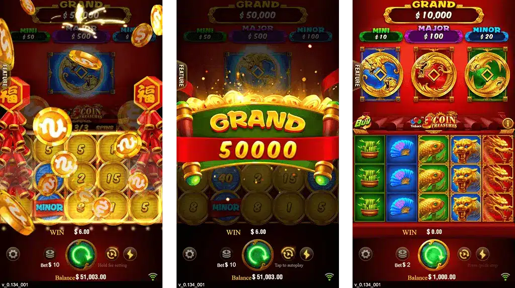 3 Coins EKBet Bonus